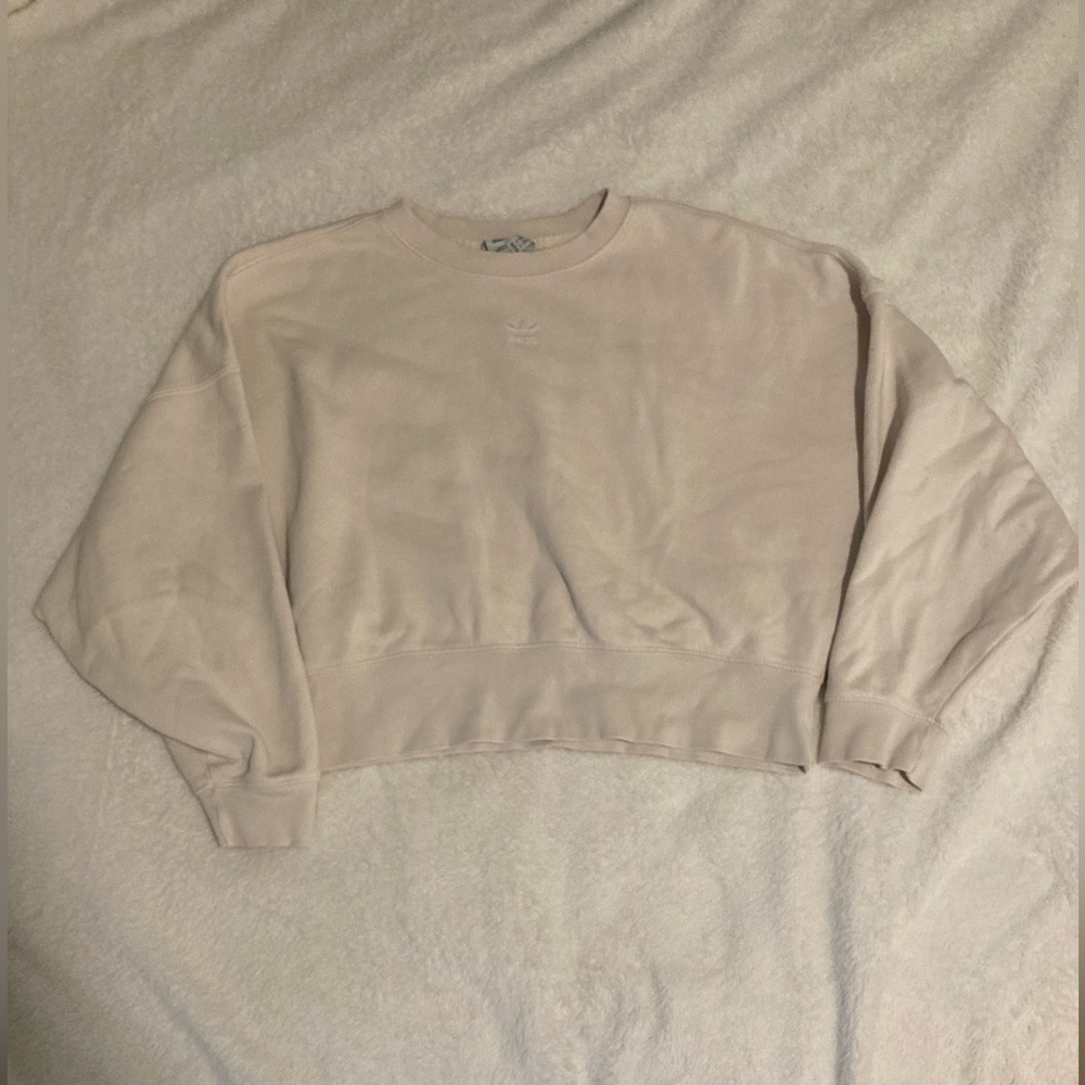 Adidas Cropped Athletic Hoodie